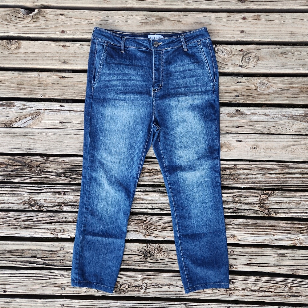 Cello 13 Stretch AB26536DK Skinny Jeans Cropped Denim